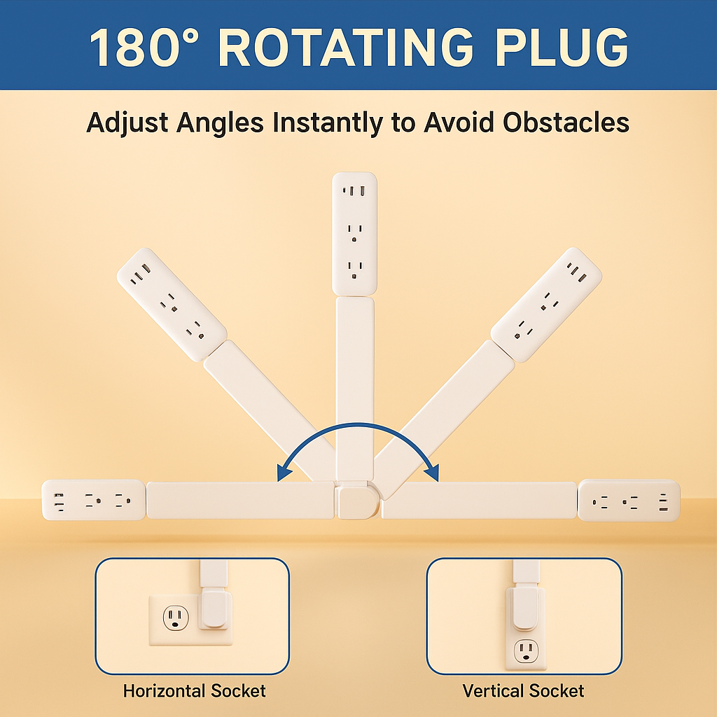 Rotating Outlet Extender